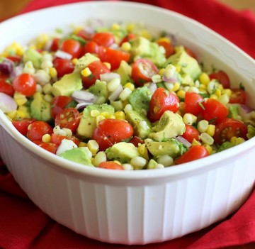 Corn, Avocado & Tomato Salad